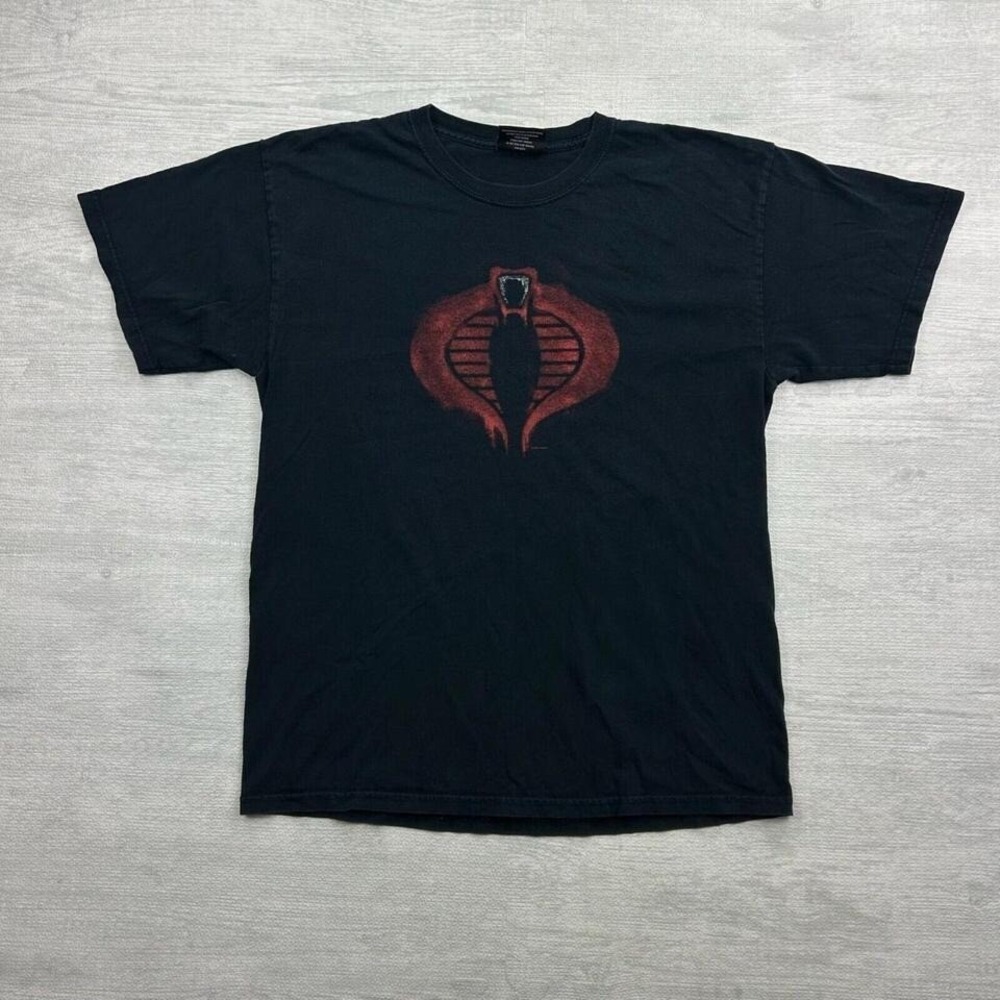 Vintage Y2K GI Joe Shirt Adult XL Cobra Sigma 6 Movie Promo Action Figure